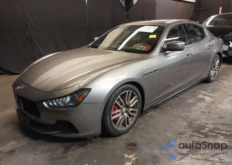 2015 Maserati Ghibli S Q4 из США, поврежденный, VIN ZAM57RTAXF1146317